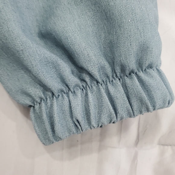 ALFRED DUNNER 12 Womens  Light Weight Jacket‎ Green Embroidered Floral - Picture 6 of 9